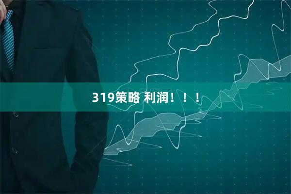 319策略 利润！！！